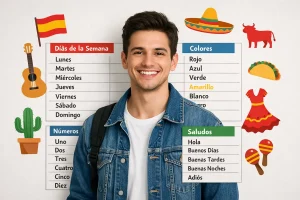 شروع آموزش زبان اسپانیایی با واژگان پایه